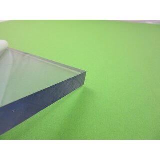 PC-Platte 12 mm Zuschnitt 785 x 155 mm Polycarbonat transparent