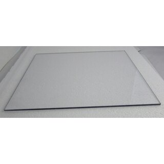 Polycarbonat-Platte 3 mm Zuschnitt 224 x 202 mm Kunststoffglas transparent