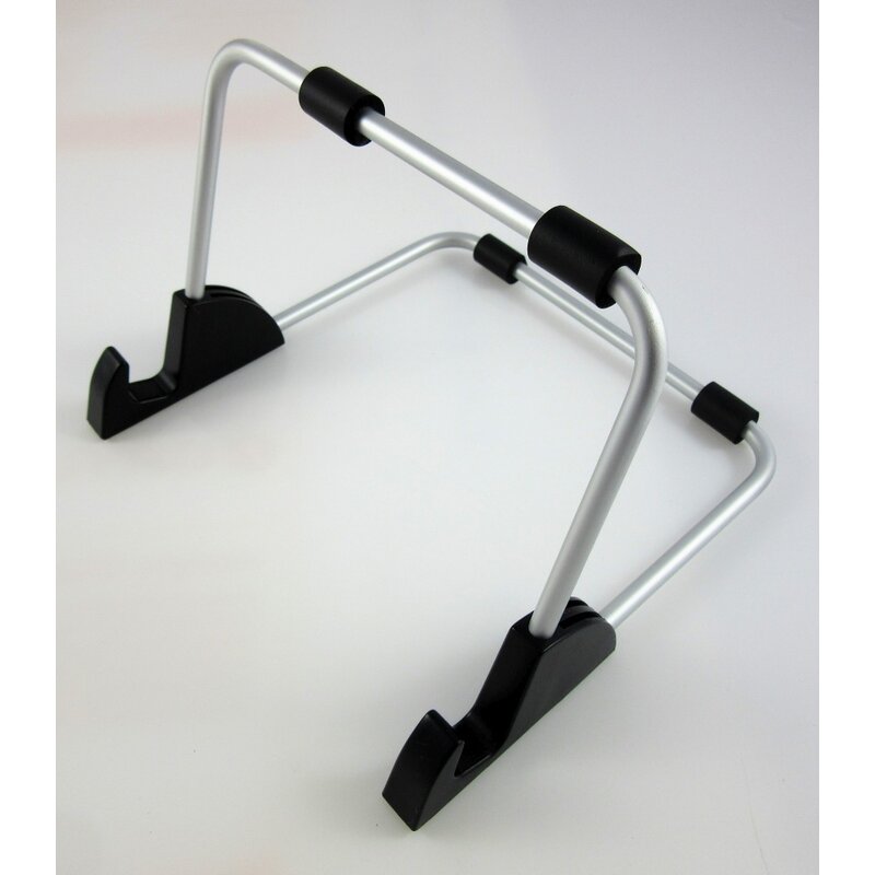 Tablet-Halter, Tischständer, für Tablet-Größen von 7-13 Zoll, BxTxH  155x183x242 mm, metallic silber - Storjohann Shop