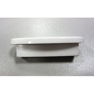 2 Stück Rehau Handlauf-Endkappe Weiß zu Handlauf 40 x 8 Kunststoffhandlauf Treppenhandlauf