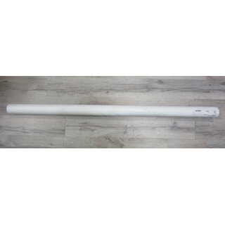 100 cm PVC-CAW Rundstab Ø 50 mm Weiß Vollstab