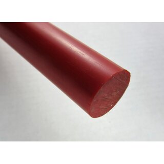 100 cm PVC-Rundstab CAW Ø 80 mm Rot