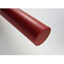 100 cm PVC-Rundstab CAW Ø 80 mm Rot