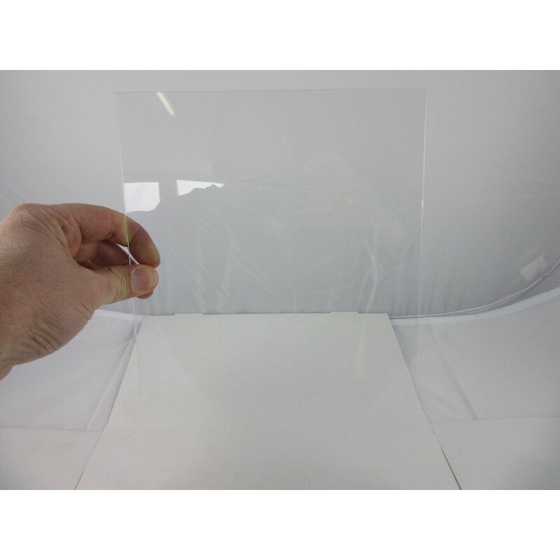 Acrylglas XT-Platte 10 mm DIN A4 Zuschnitt Kunststoffglas transparent 