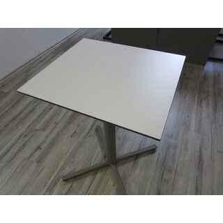 Tischplatte GetaLit® HPL eckig 490 x 440 mm Stärke 8 mm weiß