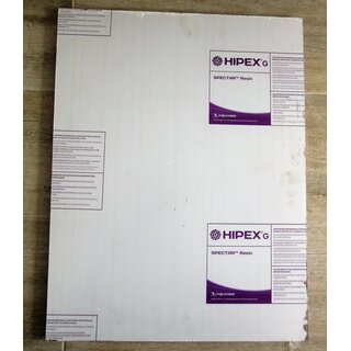Kunststoffplatte 2 mm HIPEX® A-PET DIN A4 Zuschnitt 297 x 210 mm Transparent Vollmaterial Kunststoff