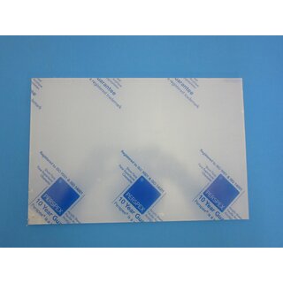 Acryl GS-Platte 8 mm Zuschnitt 758 x 142 mm Kunststoffglas Acrylglas transparent