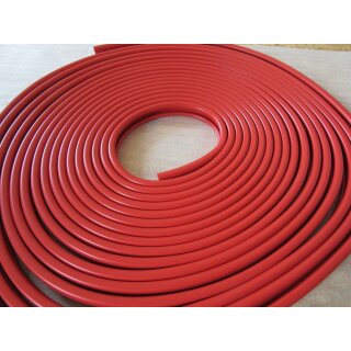 25 m Rehau Handlauf Kunststoffhandlauf Treppenhandlauf Signalrot 308 matt PVC 40x8