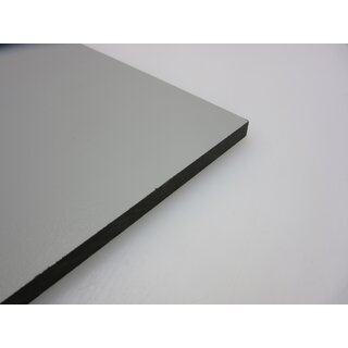 Trespa® HPL-Platte 8 mm Zuschnitt 870 x 265 mm grau