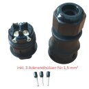 Wieland Einspeisesteckdose Aufputz IP66 für Balkonkraftwerk V02