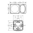 Wieland Einspeisesteckdose Aufputz IP66 für Balkonkraftwerk V03