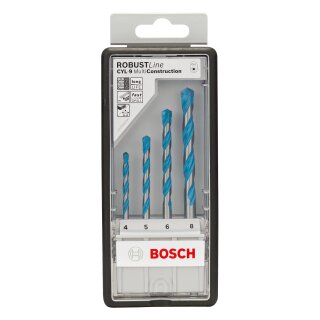 Bosch Robust Line CYL-9 MultiConstruction Bohrerset 4-tlg.