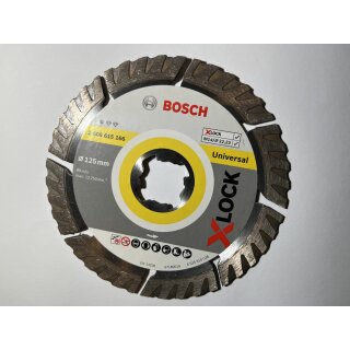 Bosch Diamant-Trennscheibe X-Lock Universal Ø 125 mm