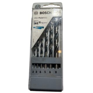 Bosch Bohrer HSS Point TeQ Bohrerset 6-tlg.