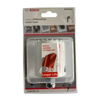 Bosch Lochsäge 64 mm Endurance for HeavyDuty Carbide