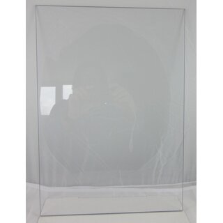 Polycarbonat-Platte 6 mm DIN A3 Zuschnitt 297 x 210 mm Kunststoffglas transparent