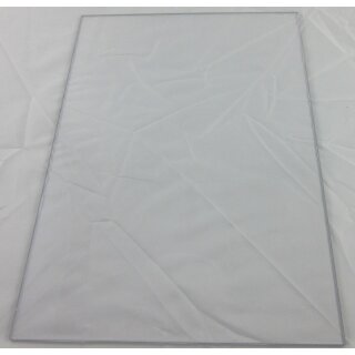 Polycarbonat-Platte 3 mm DIN A4 Zuschnitt 210 x 297 mm Kunststoffglas Acrylglas transparent