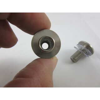 1 Stück Schilderhalter Abstandshalter Edelstahl für Schildstärke 3 bis 18 mm
