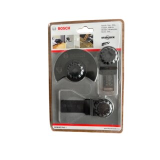 Bosch-Starlock 3-tlg. Holz-Basis-Set 2608662343
