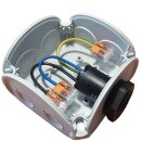 Wieland Einspeisesteckdose Aufputz IP66 für Balkonkraftwerk V02 ohne Stecker