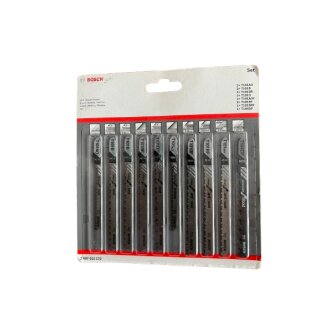 Bosch Professional Stichsägeblätter Set 10tlg. 2607011172