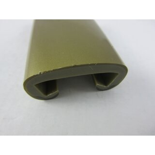 1 m Rehau Handlauf Gold 805 matt PVC 40 x 8 Kunststoffhandlauf Treppenhandlauf 