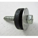 100 Stück INOX V2A-Edelstahl-Schrauben E-X PD A 25 -...