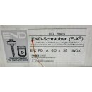 100 Stück INOX V2A-Edelstahl-Schrauben E-X PD A 25 - 6,5 x 38 mm