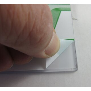 Polycarbonat-Platte 4 mm DIN A3 Zuschnitt 420  x 297 mm Kunststoffglas transparent
