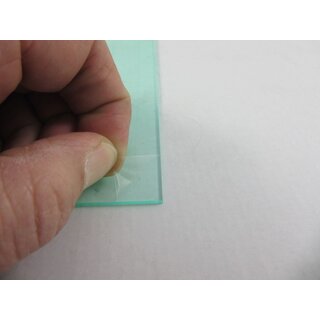 Acryl XT-Platte 25 mm DIN A4 Zuschnitt 297 x 210 mm Kunststoffglas transparent Kanten poliert