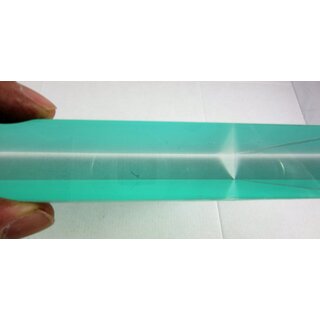 Acryl XT-Platte 25 mm DIN A4 Zuschnitt 297 x 210 mm Kunststoffglas transparent Kanten poliert Ecken gerundet